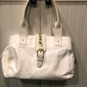 Juicy couture white satchel